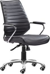 Enterprise Low Back Office Chair (Black) 