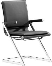 Lider Plus Conference Chair (Set of 2 - Black) 