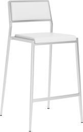 Dolemite 26 In Counter Chair (Set of 2 - White) 