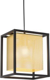 Yves Ceiling Lamp (Gold & Black) 