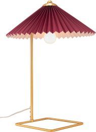Charo Table (Lamp Red & Gold) 