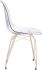 Shadow Dining Chair ( Set of 2 - Transparent & Gold)