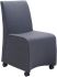 Whittle Dining Chair ( Set of 2 - Dark Gray)