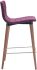 Jericho 26 In Counter Chair (Set of 2 - Purple)