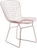 Wire Dining Chair ( Set of 2 - Rose Gold)