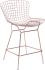 Wire 24 In Counter Chair (Set of 2 - Rose Gold)