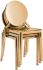 Eclipse Dining Chair (Set of 2 - Gold)