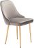 Merritt Dining Chair (Grey Velvet )