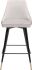 Piccolo Counter Chair (Grey Velvet)