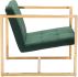 Alt Arm Chair (Green Velvet)