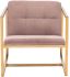 Alt Arm Chair (Pink Velvet)