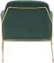 Nadir Arm Chair (Green Velvet )