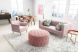 Oasis Sofa (Pink Velvet)