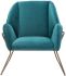 Stanza Arm Chair (Green Velvet  )