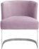 Artist Chaise Occasionnelle (Velours Rose)
