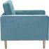 Puget Arm Chair (Light Blue Velvet)
