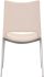 Ace Dining Chair (Set of 2 - Light Pink & Brushed Stainless Steel)