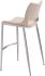 Ace Bar Chair (Set of 2 - Light Pink & Brushed Stainless Steel)