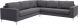 Ruskin Sectional (Charcoal Gray)