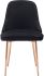 Merritt Dining Chair (Black Velvet)