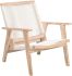 West Port Arm Chair (White Wash & White)