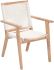 West Port Dining Chair (White Wash&White)