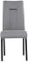Nirvana Leather Dining Chair (Set of 2 - Grey)