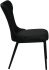 Ashtanga Leather Dining Chair (Set of 2 - Black)