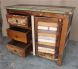 RY Recycled Wood Cabinet With 3 Drawers