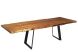 Zen Live Edge Acacia Table (Extendable 64 to 96 Inch - Victor Legs)