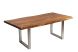 Zen Live Edge 72 Inch Dining Table (Acacia - Brushed U Legs)