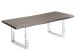 Zen Live Edge 84 Inch Dining Table (Acacia - Stainless U Legs)