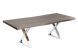 Zen Live Edge Acacia Table (84 Inch - Stainless X Legs)