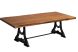 Zen Live Edge 84 Inch Dining Table (Acacia - Industrial Legs)