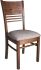 Country Dining Chair (Set of 2 - Brown, Grey)
