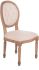 French Collection Round Tufted Back Chair