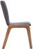Collab Dining Chairs - Grey fabric (Set of 2)