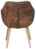 Revelstoke Dining Chair (Set of 2 - Distressed Brown Leather)
