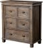 Pioneer Chest 5 Drw (Driftwood)
