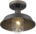 Burry Exterior Convertible Pendant (1 Light - Oil-Rubbed Bronze and Clear)