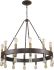 Cumberland 24-Light Chandelier with rustic elegance
