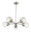 Portsmith Chandelier (5 Light - Polished Nickel and Clear)