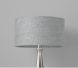 Linda Table Lamp (Brushed Steel)