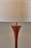 Rebecca Floor Lamp (Walnut & Antique Brass Accent)