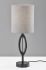 Mayfair Table Lamp (Black Wood)