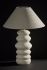 Marcey Table Lamp (Matte Off-White Ceramic)