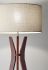 Bedford Shelf Floor Lamp (Solid Walnut)