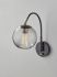 Edie Wall Lamp (Dark Bronze & Brass Accents)