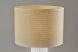 Primrose Table Lamp (Large - White Ribbed Ceramic)