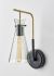 Walker Wall Lamp (Black & Antique Brass)